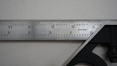 Starrett C11H-12-4R Combination Square very nice free ship USA only