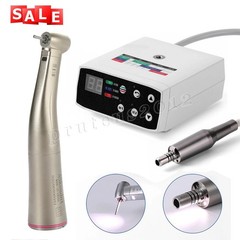 Fit NSK NL400 Dental Electric Motor +1:5 Handpiece Fiber Optic Contra Angle FDA