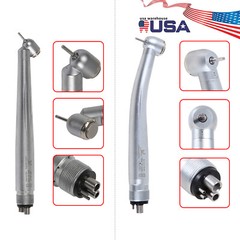 NSK Style Dental Surgical 45° Degree LED High Speed Handpiece Turbine 2/4Holes