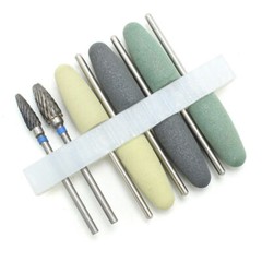100Pc Dental Infusor Applicator Delivery Tips Pre-Bent Metal Brush End 19G