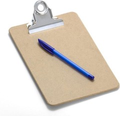 Durable Memo Clipboard 6×9 Inches, Made of 100% Recycled Wood – Elegant Design