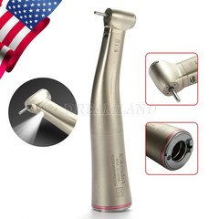 Fit NSK NL400 Dental Electric Motor +1:5 Handpiece Fiber Optic Contra Angle USA