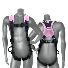 AFP Demon Fall Protection Comfortable Safety Harness (OSHA/ANSI PPE) Pink