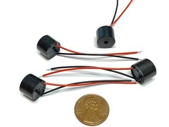 4 Buzzer DC 12V Wired Connector Active Electronic 3v 5v 85dB E1 STAMP