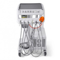 Portable Dental Mobile Delivery Unit with Air Compressor Curing Light Scaler