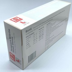 Synguard Nitrile Exam Gloves Powder-Free Blue medium (10x 100/Bx)
