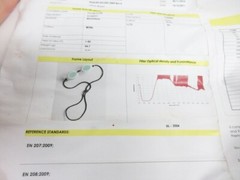 UNIVET 616.00.0.008 LASER SAFETY GOGGLES WITH FL 00800 GLASS LENS FL00800