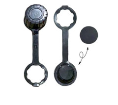 SUPER LONG 11″ FLEXIBLE SPOUT – FITS MOST CANS & JUGS with Free GAS CAN CAP