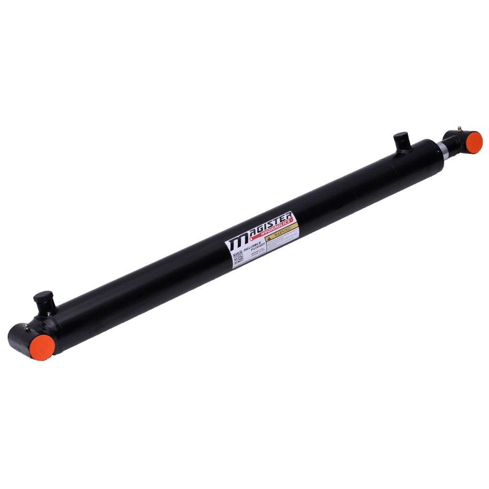 Hydraulic Cylinder Welded Double Acting 2″ Bore 32″ Stroke Cross Tube 2×32 NEW