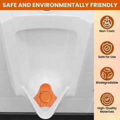 1-10 ) Janitorial Scented Urinal Cake Screens + Deodorizing Cleaners Anti-Splash