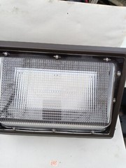 IGLOLED LED SEMI-CUTOFF WALL PACK 80W 5000K BRONZE AC 100-277V SECURITY LIGHT