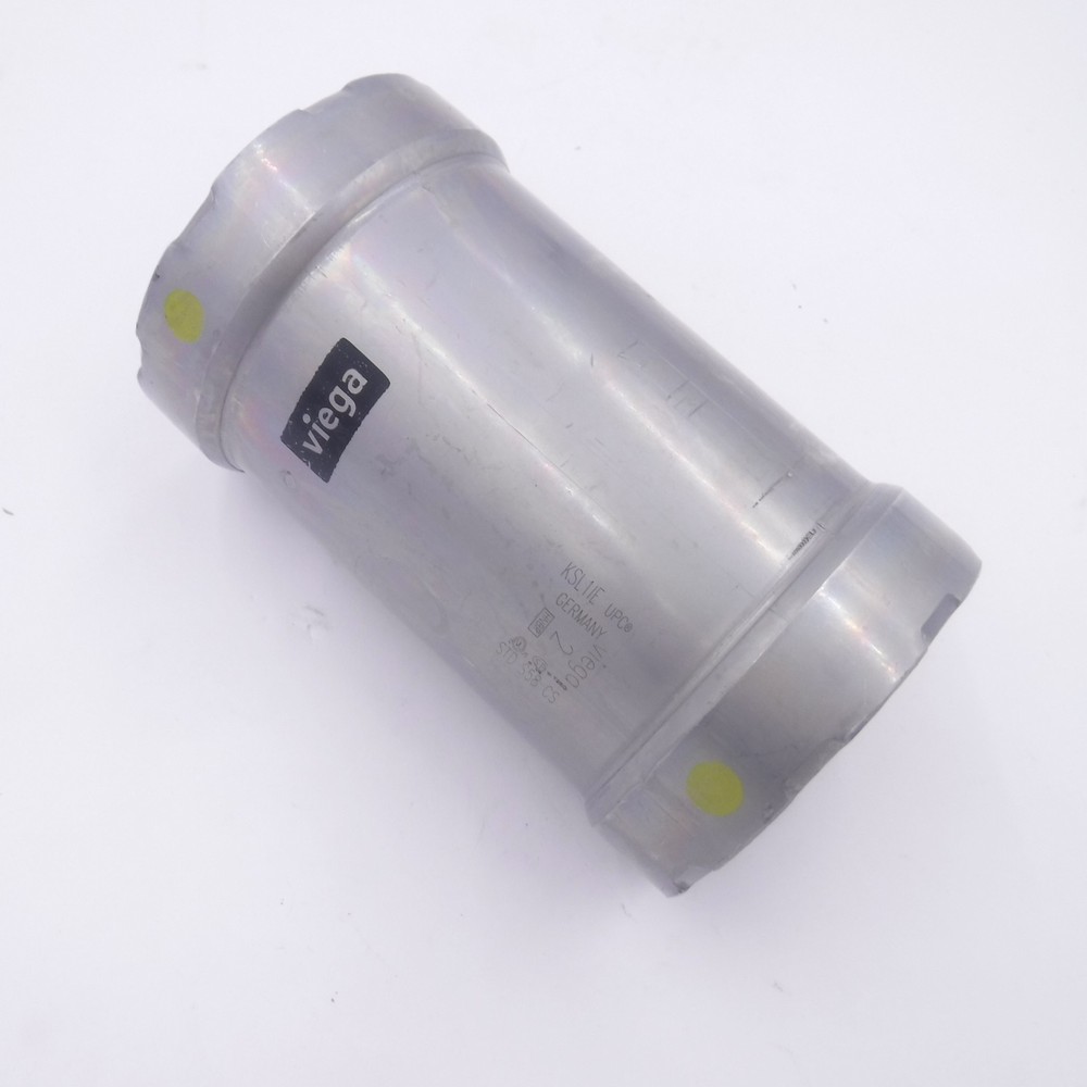 Viega 25056 2″ Nominal MegaPressG Coupling Press Ends Carbon Steel