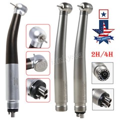 Dental de fibra óptica LED E-generador / turbina de alta velocidad pieza de mano