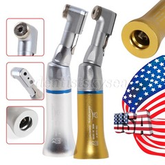 1-10 NSK Style Dental Slow Low Speed Contra Angle Handpiece Latch E-Type Golden