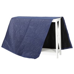 12 Pack Moving Blankets 72″x80″ Heavy Duty Packing Blankets Furniture Dark Blue