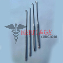 Arthroscopy Hook Knife 3mm & 5mm 4 PCs Set German Steel Arthroscopic instruments
