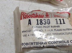 Robertshaw A-1830-111 Pilot Burner Unit Kit Ignitor Thermocouple