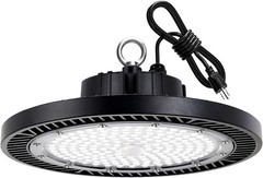 LED High Bay Light, 200W 28000lm 5000K High Bay Led Shop Light with 5′ Plug