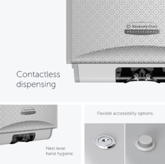 Kimberly-Clark Professional U5369400 Icon Automatic Soap and Sanitizer Dispenser