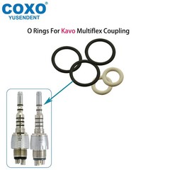 COXO Dental Fiber Optic High Speed Handpiece Air Turbine LED Coupling 6Hole