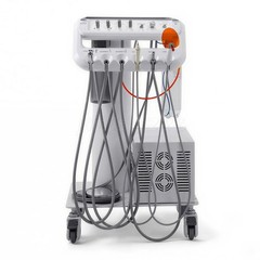 Dental Portable Mobile Delivery Unit System With Suction Air Compressor 4Hole