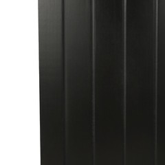 2 Doors Black Swing Solid Wood Door 180?? Partition Door w/ 4 Hinges for Shop US