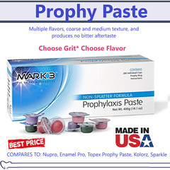 Prophy Paste Dental Prophylaxis Coarse Medium Fine Extra X-Coars up to 1000 cups