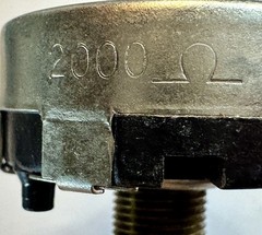 IRC 2000 Ohm 2K Rotary Potentiometers Tested Vintage Lot of 10