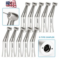 Joydental Dental Low Speed Contra Angle Handpiece Push For FG 1.6mm Burs E-type