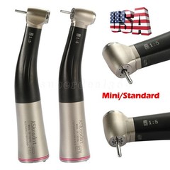 NSK Style Dental 1:5 Increasing Contra Angle Fiber Optic Handpiece E-type Motors