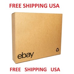 eBay-Branded Boxes With Black Color Logo 14″ x 3.5″ x 12″ FREE SHIPPING USA