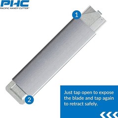 NEW PACIFIC HANDY CUTTER, INC HC900 Box Cutter,4 in.,Silver,PK12