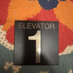 SCS Products Elevator Jamb Plate With Elevator Number 1