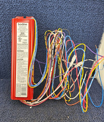 Bodine B90 Emergency Linear Fluorescent Ballast 500-600 Lumens Starter 120/277V