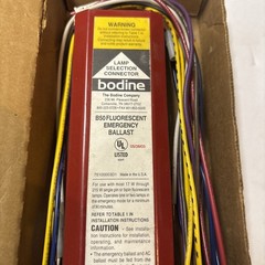 🔥Philips Bodine B50 Fluorescent Emergency Ballast, 120–277V, 90 ~ 1 Unit