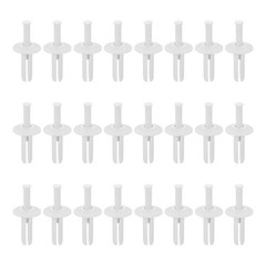 DTGN 1/4″ x 3/4″ (D x L) Nylon Drywall Rivets -50Pack – x 3/4″, White