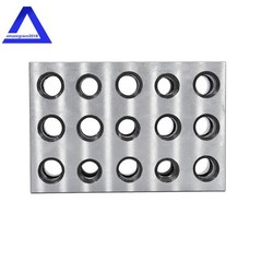 2-4-6 Blocks 23 Holes Matched Pair Ultra Precision .0002″ Machinist 246 Jig