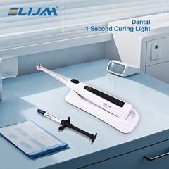 Dental Cordless 1S LED Light Cure Lamp Metal Head LED Curing Light 360° 4 Modes
