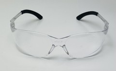12 Pr NAPA Clear Safety Glasses Lens 99.9% UV Scratch Resistant W/RUBBER TEMPLE