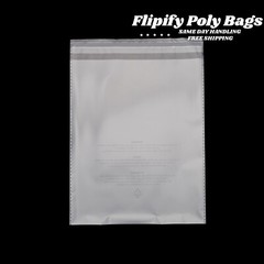 Poly Bags Suffocation Warning Clear 1.5 mil Merchandise Apparel for Amazon