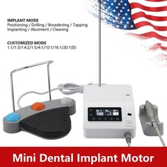 Mini Dental Implant System Motor Surgical Brushless Motor+20:1 Contra Angle LED