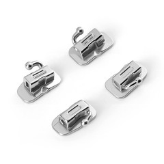 AZDENT Dental Orthodontic Brackets Brace Self-Ligating MBT/Roth.022 3-4-5 Hooks