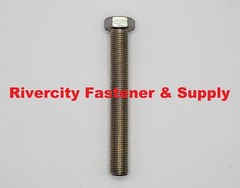 3/8-24 x 3 Tap Bolts Grade 8 Hex Head Screws 3/8x24x3 Full Thread 3/8×24 x 3″