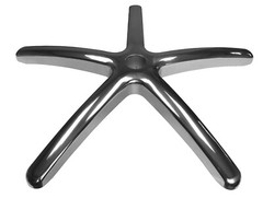 28″ Diameter | Polished Aluminum Office Chair Base | Heavy Duty | S4121-2