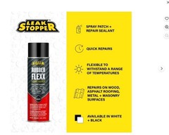 Rubber Flexx Leak Repair & Sealant Spray 18 Oz 100% Flexible Seal Waterproof NEW