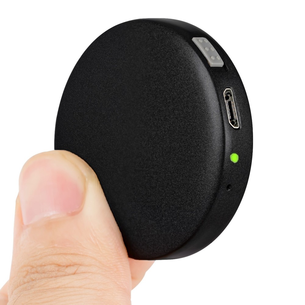 Knight Security Magnetic Mini Audio Recorder Portable Voice Recorder Black