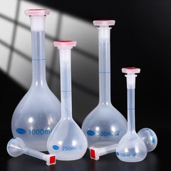 Volumetric Flask With Stopper Long Neck 25/50/100/250/500/1000ml Measuring Flask