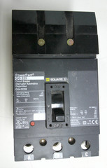 Square D I-Line Qg 225 Powerpact QGA32225 225 Amp 3 Pole Circuit Breaker QGA2225