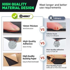 For Inner wall of ventilation duct Sound Deadener shock absorption Mat 19sqft