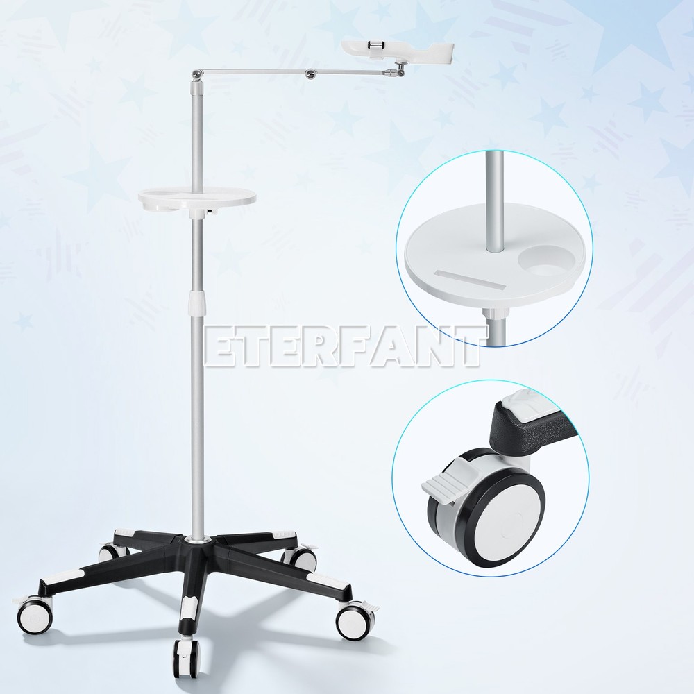 ETERFANT Adjustable Portable Mobile Stand Trolley for QV-600 Vein Finder Machine